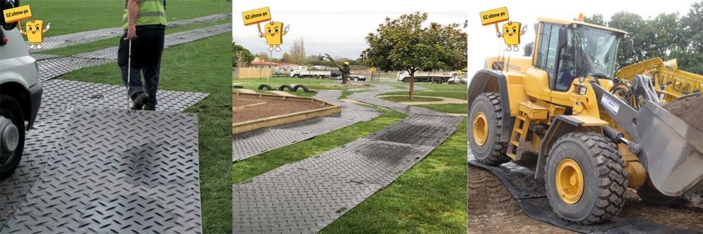4ft x 8ft UHMWPE ground protection mat 4ft x 8ft UHMWPE ground protection mat